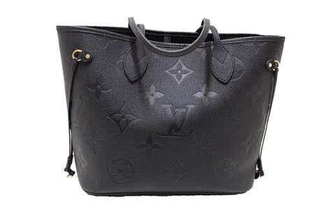 lv black leather tote bag|louis vuitton black bag small.